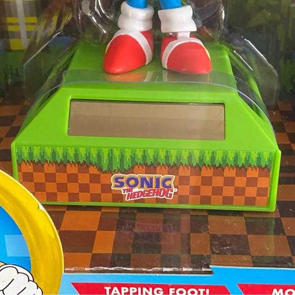 🌀Jakks Pacific, Sonic The Hedgehog Foot Tapping, Solar Powered - Picture 5 of 13